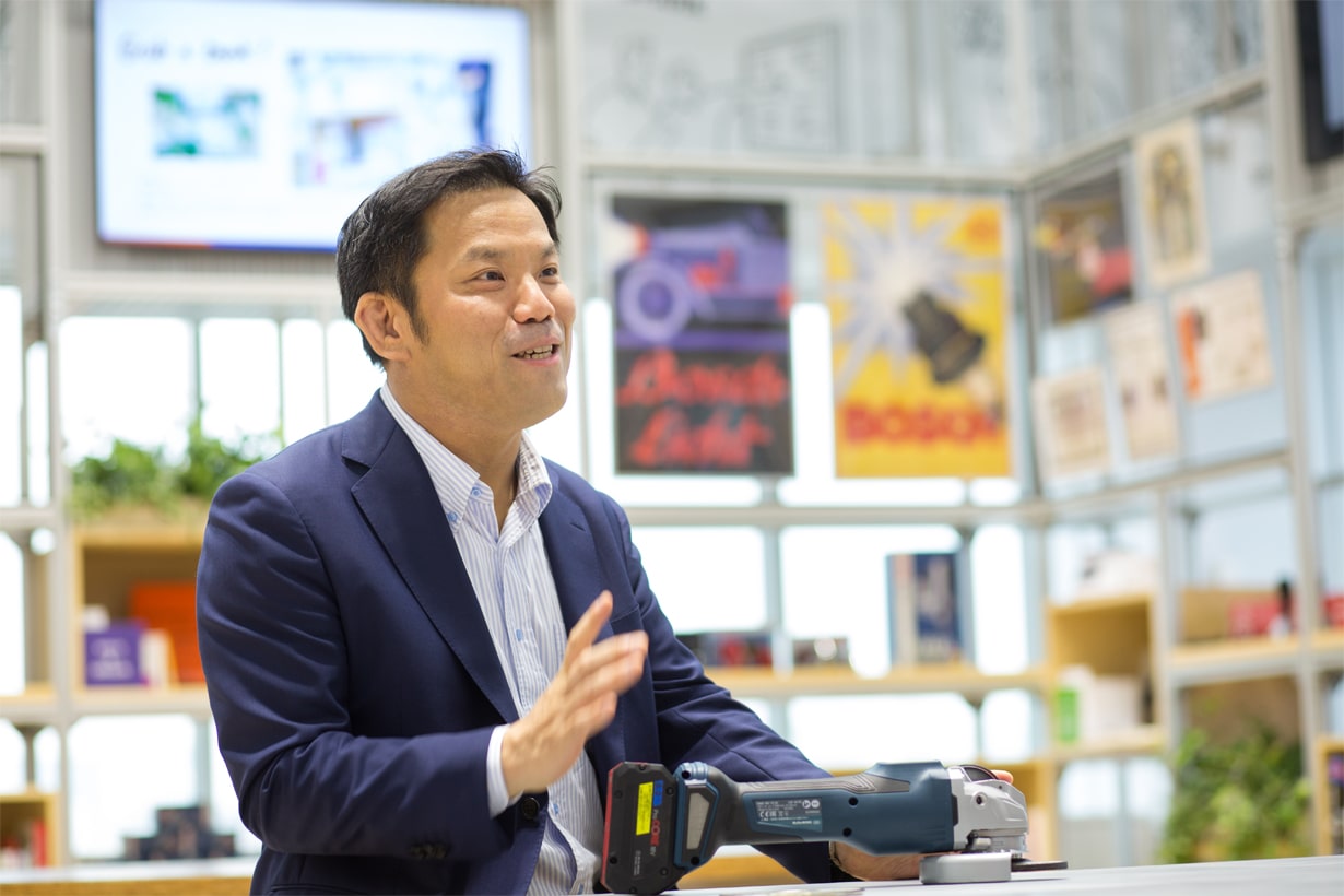 ボッシュ株式会社 電動工具事業部 部長 高橋俊輔さん