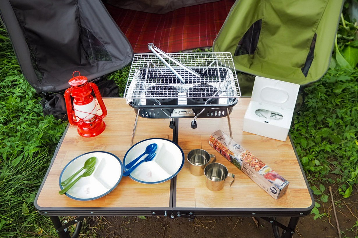 カインズ+家にあるものでBBQ
