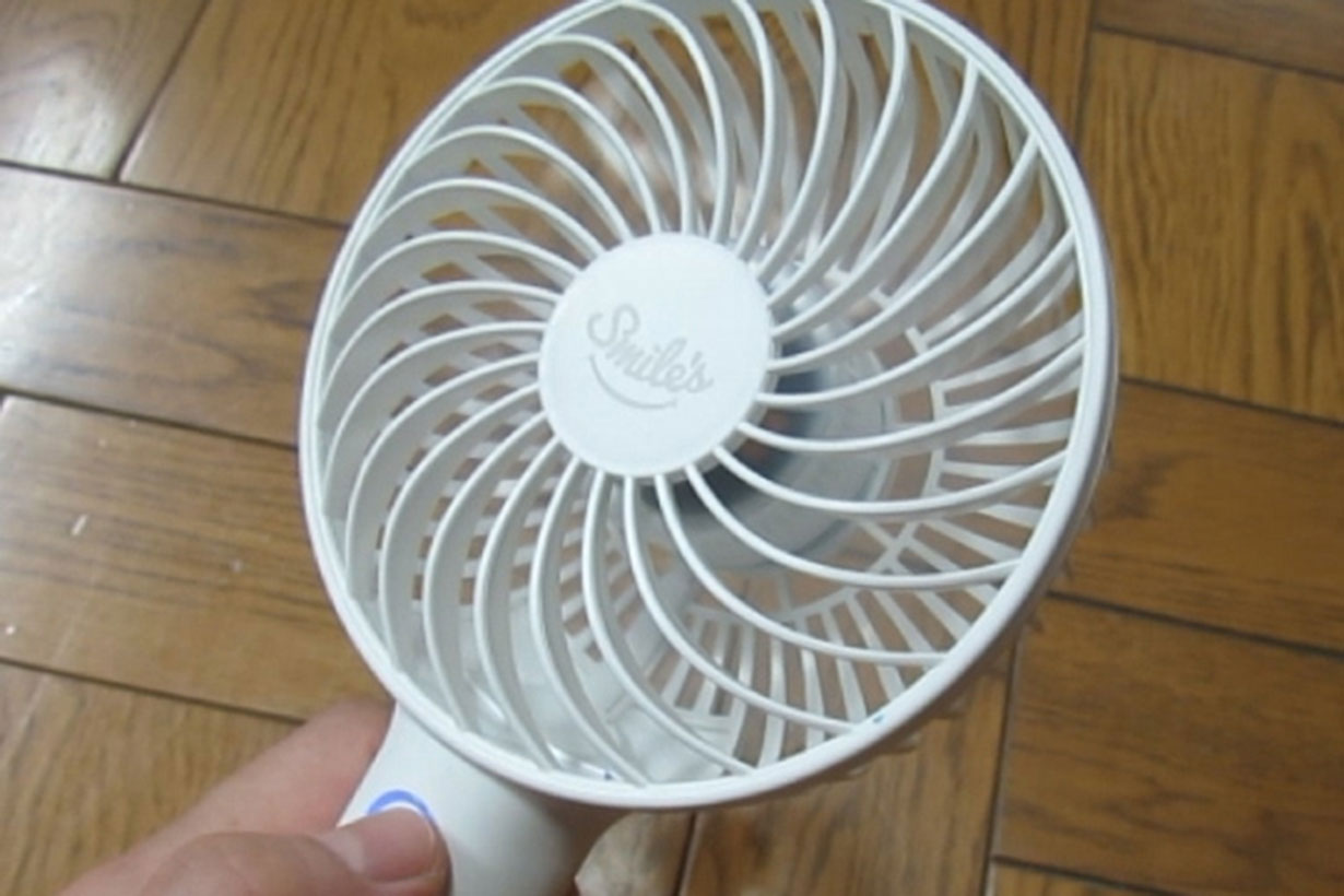 ハンディファン、去年くらいから一気に広まりましたな