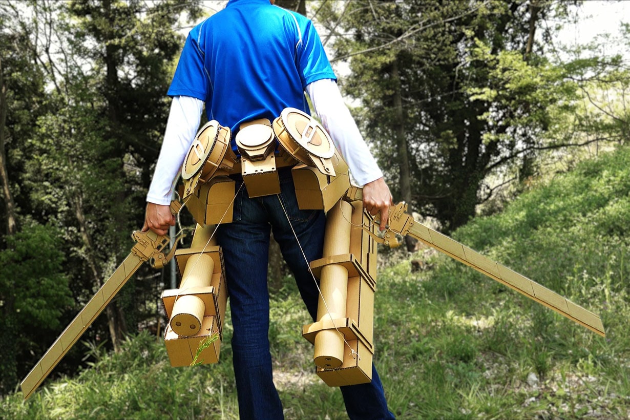 鬼滅の刃 日輪刀をダンボールで再現 ダンボール工作家 つくるさん となりのカインズさん