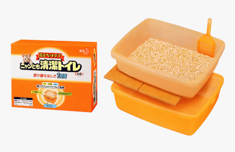 【猫トイレ・未使用】花王ニャンとも清潔トイレ システムトイレ すぐつかえる2点 猫トイレはコミュニケーションツール！ 花王が20年『ニャンとも