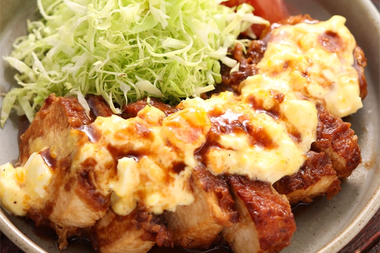 料理研究家Yｕｕのレシピ「むね肉de揚げないチキン南蛮風」