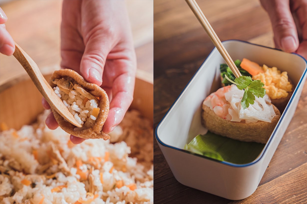 お弁当のコツ 詰め方を変えて彩る 3種類のちらし寿司弁当づくり となりのカインズさん