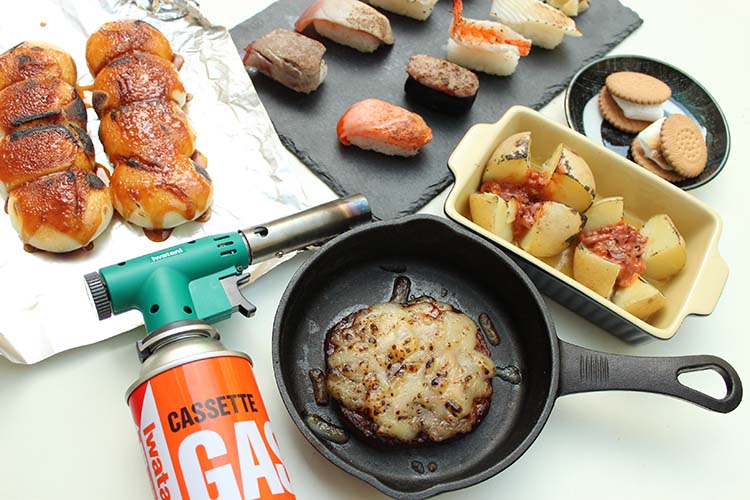 炙ると美味しい食材ランキング。トーチバーナーで手早く炙るだけ!