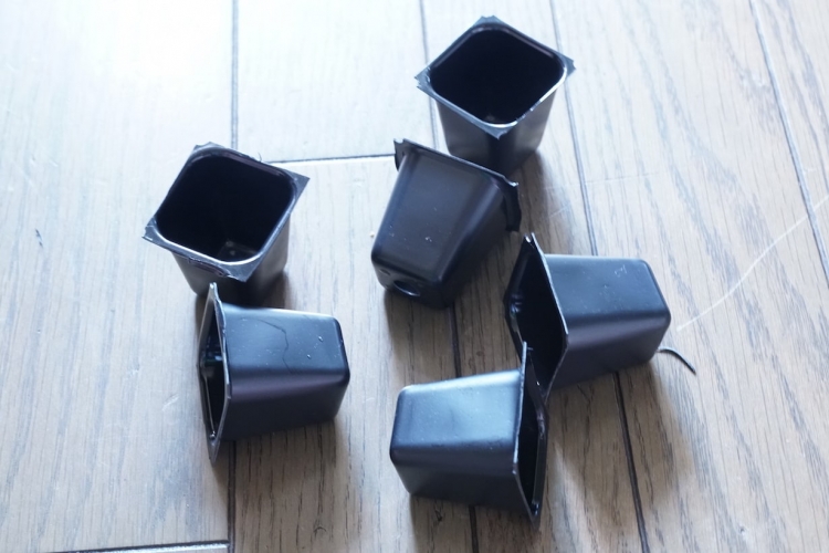 ミニ鉢のできあがり