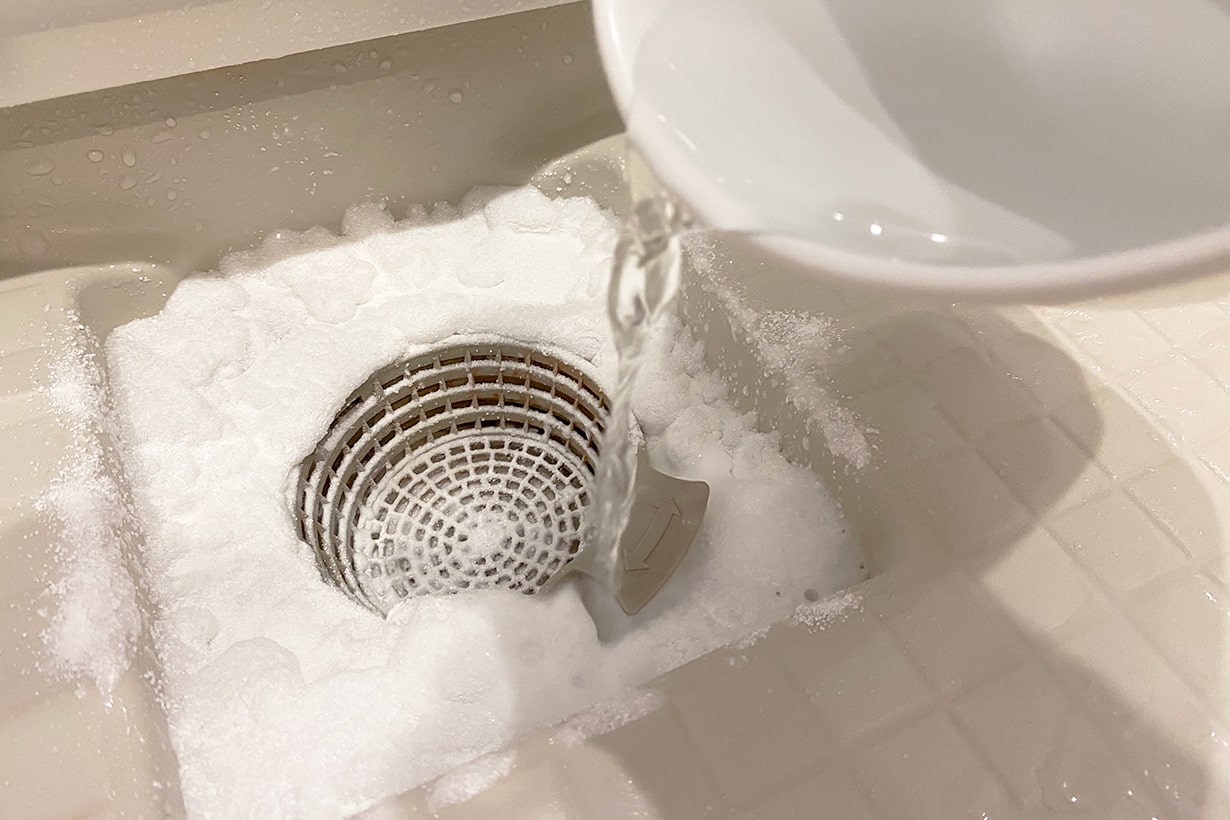 ついでに試してみました、簡単お風呂掃除アイテム！