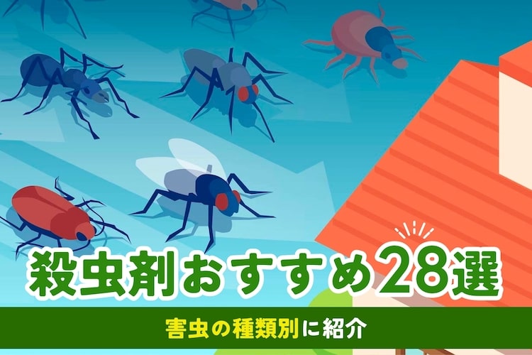 【殺虫剤おすすめ28選】ゴキブリや蚊の害虫駆除・虫よけに！