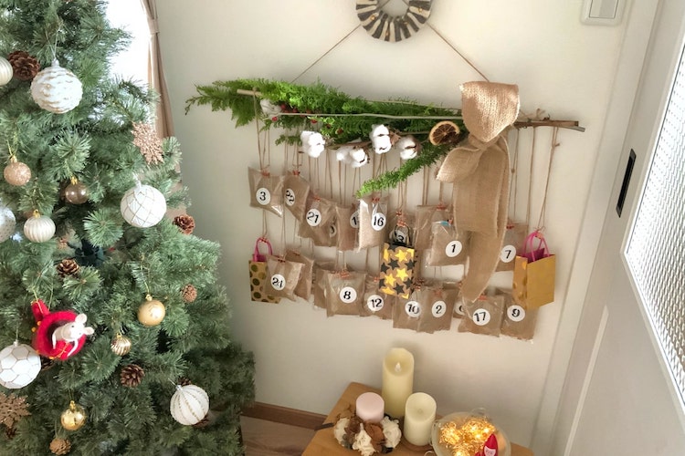 クリスマスに向けて！ 手作りの「アドベントカレンダー」を子供とDIY♪
