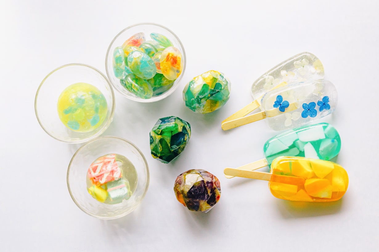 石けんにしては美しすぎる! 「デザイン石けん」をDIY
