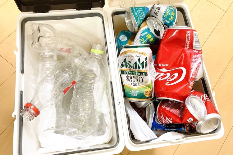 かさばるペットボトルや空き缶ゴミにバイバイ! これさえあればゴミ捨てが劇的に楽になる!