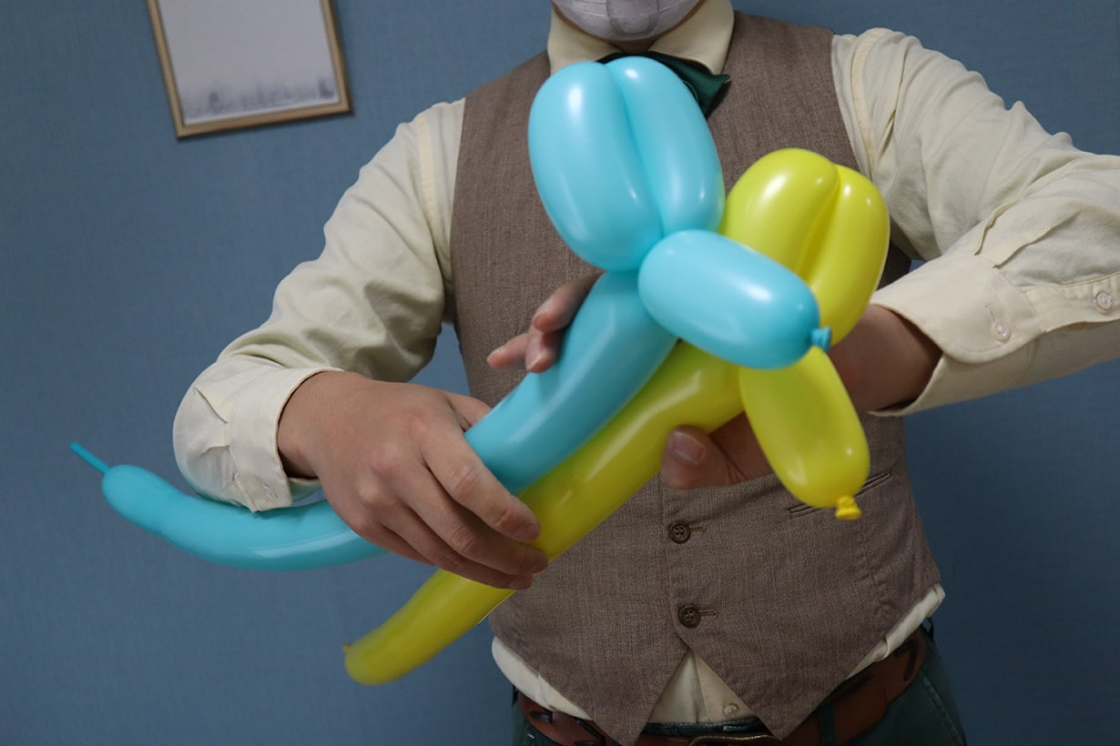 犬 花 ハート 剣 バルーンアートの作り方 初心者でも簡単 となりのカインズさん 犬 花 ハート 剣 バルーンアートの作り方 初心者でも簡単 となりのカインズさん