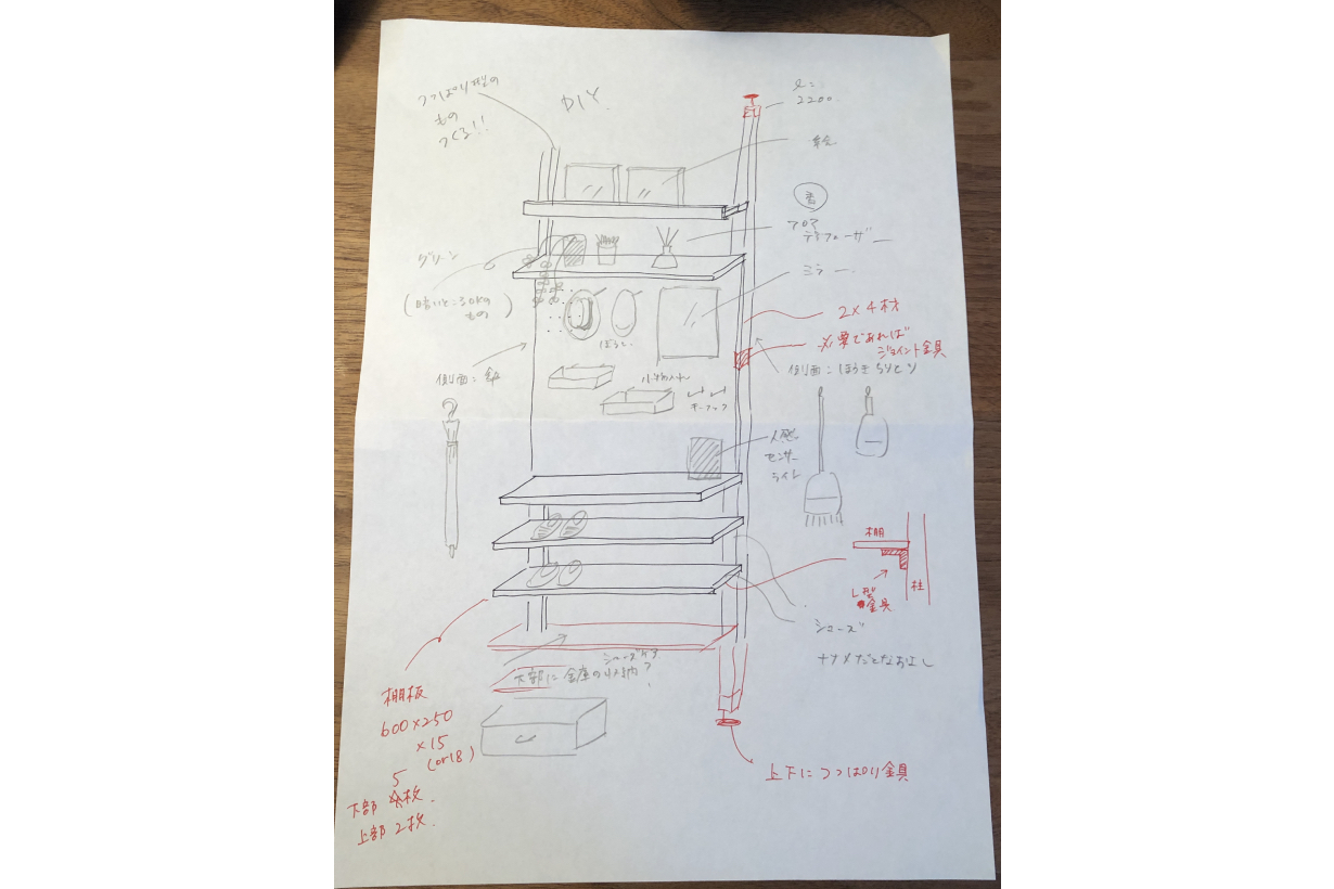 築50年の 団地の玄関 を明るくオシャレに見せる方法 インテリアコーディネーター考案 となりのカインズさん