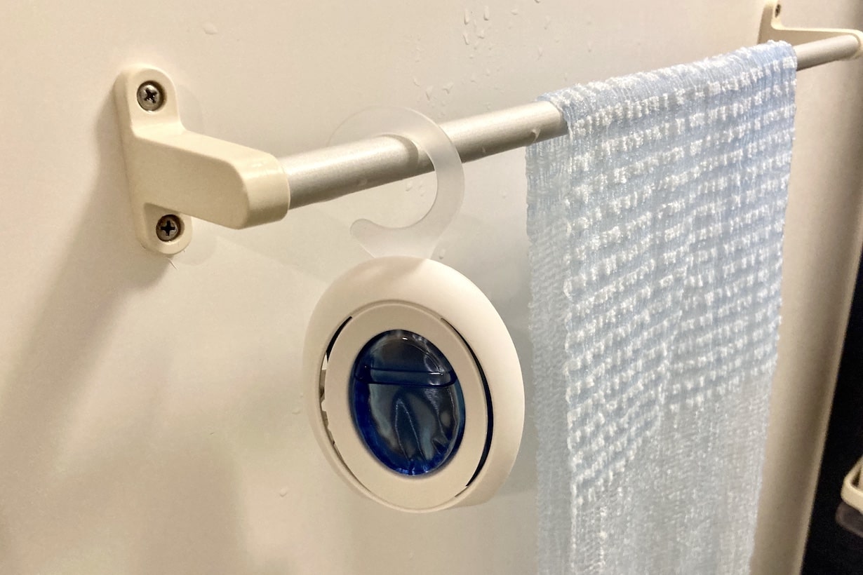 ファブリーズをかける