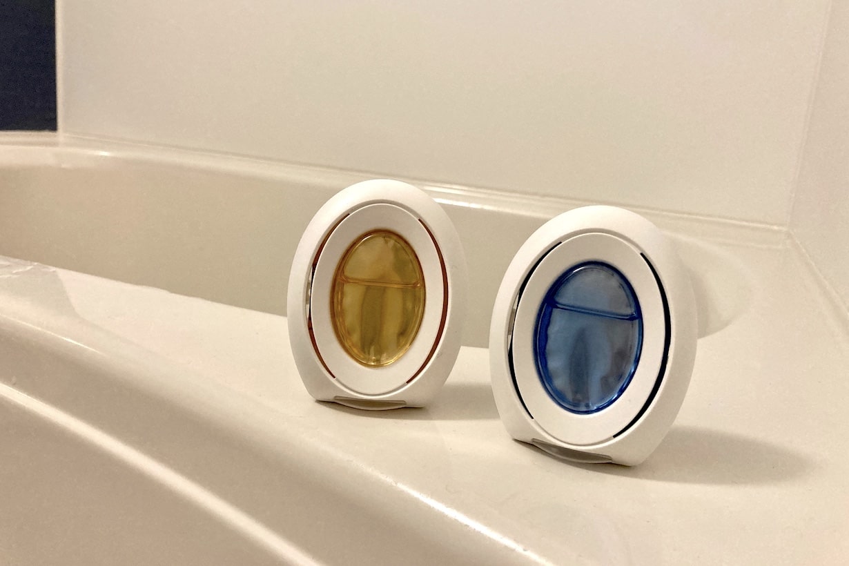 ファブリーズ2つ並べる