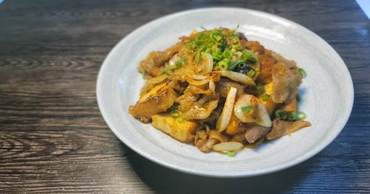 料理研究家 リュウジの簡単やばうまレシピ 厚揚げの豚味噌炒め となりのカインズさん