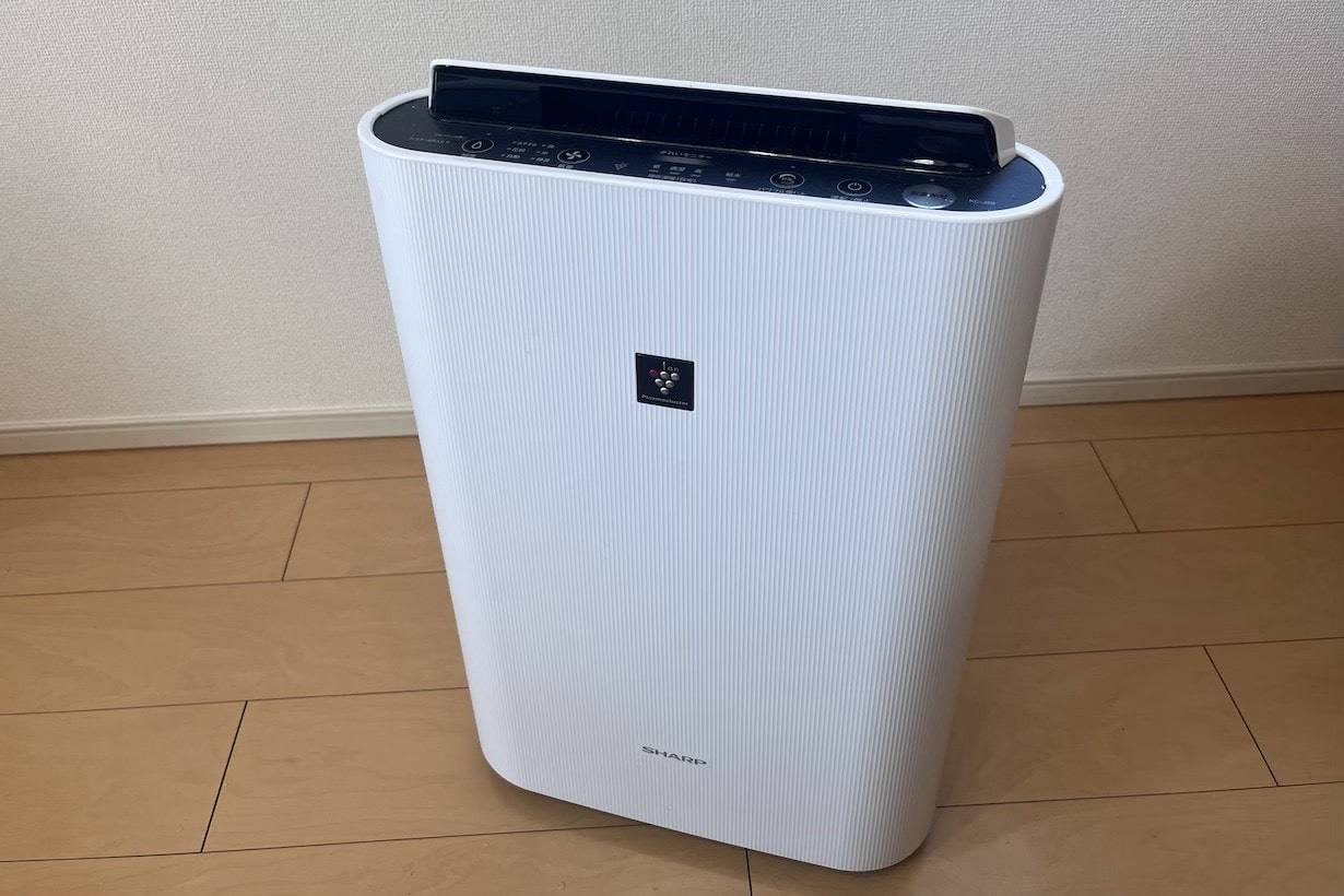 しまう前に】汚れびっしりの加湿器をクエン酸でつけ置き掃除 | となり