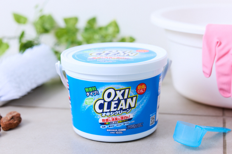 オキシクリーンの使い方！画像付きで手順を一から解説！