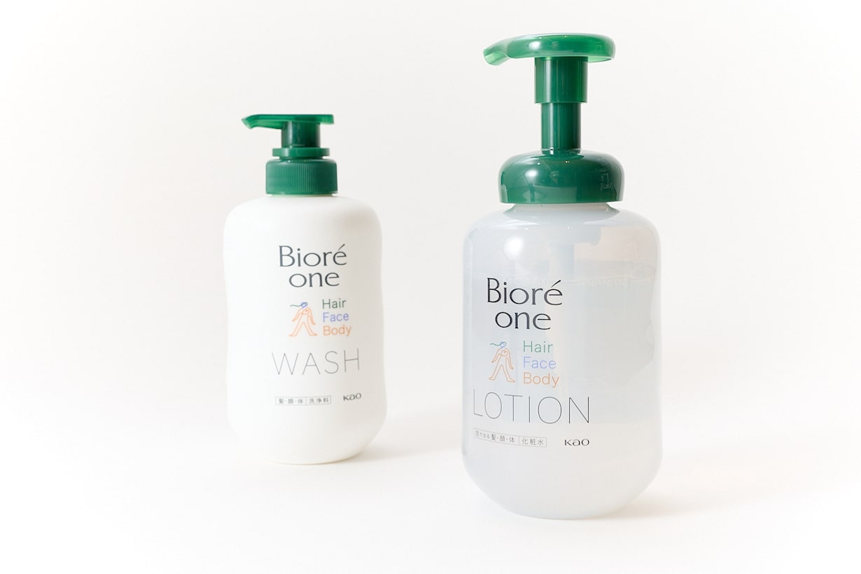 1本で髪、顔、体すべて うるおう。「泡」で出る化粧水でスキンケアの