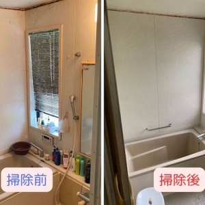 実家の汚れた風呂をカインズの掃除グッズでピカピカにしてみた
