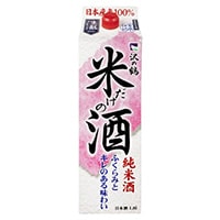 沢の鶴 米だけの酒 パック 1800ml