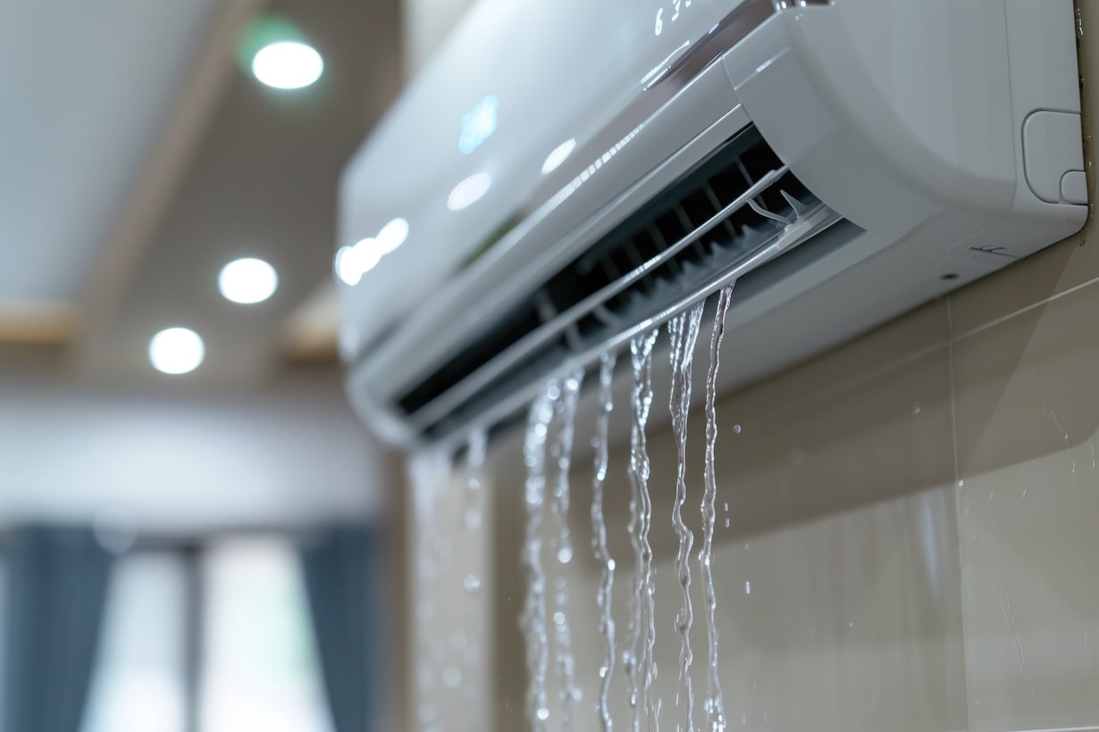 使う前に】エアコンのホース、虫が詰まっているかも!? 水漏れの原因は