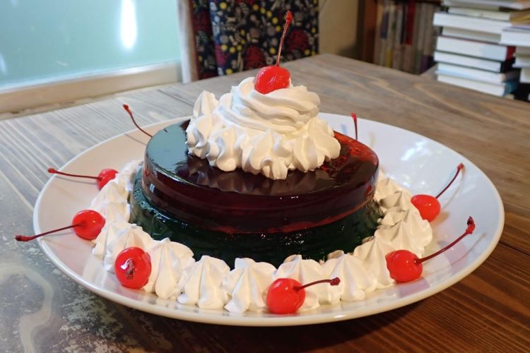 カインズのシリコンスチーマーでアメリカのアニメに出てくるでかいゼリーを作りたい