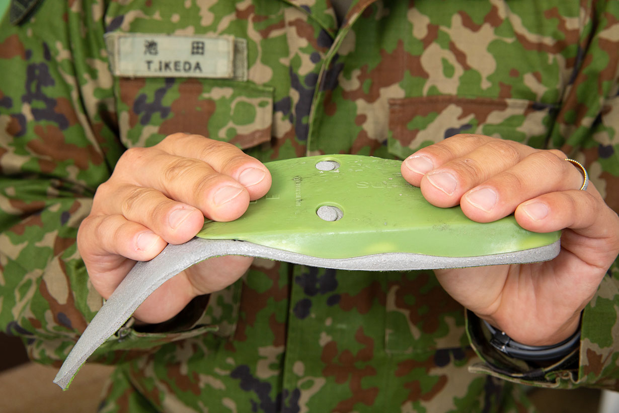 硬さが足の疲れを軽減する