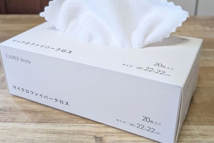 マイクロファイバークロス1箱で、一人暮らしの部屋をどこまで掃除できるかやってみた