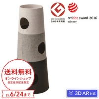 カインズ　キャットインテリアタワー NECOTAコーナー グレー（中古） キャットインテリアタワー NECOTAコーナー グレー | ペット用品