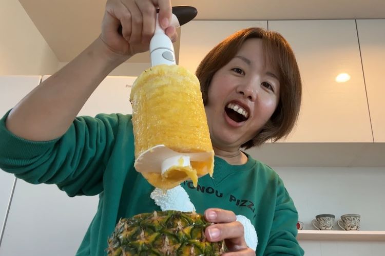 フルーツカッターはどれくらい時短になるのか？ 可視化しよう