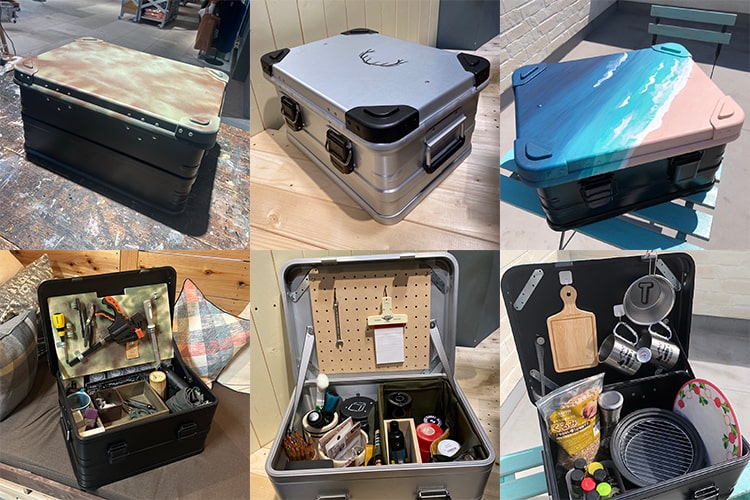 DIYやキャンプの道具入れに! カインズの『アルミコンテナボックス』をDIYerがカスタムするとこうなる
