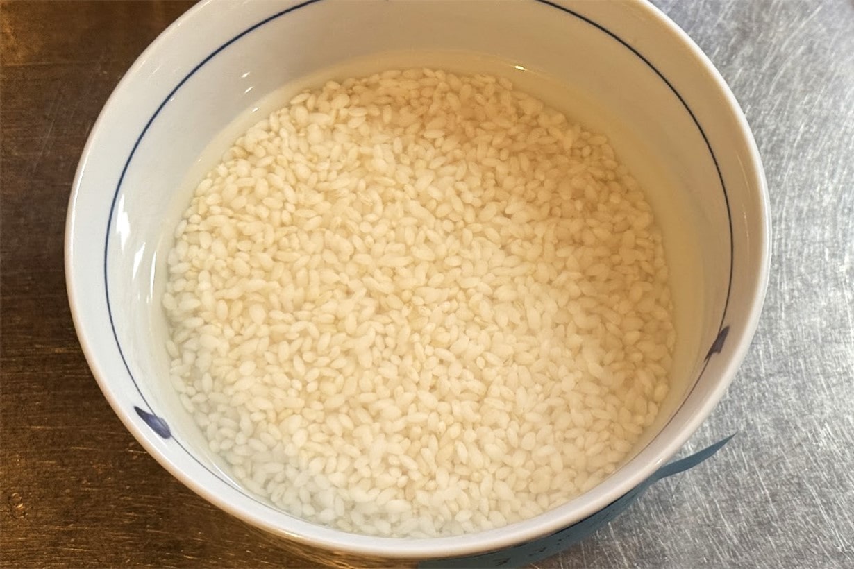 精米した糠がついていただけかもしれない