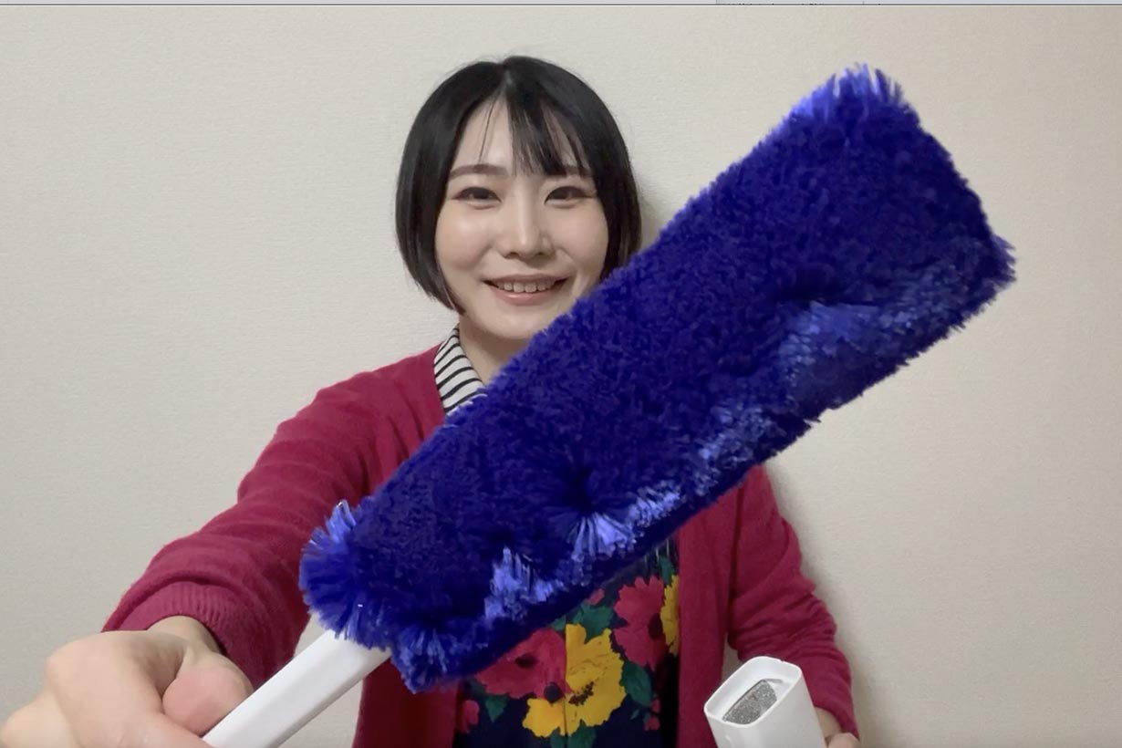 もう1回取り出すとめちゃくちゃ綺麗に!!　楽しい!!　新しい娯楽!!