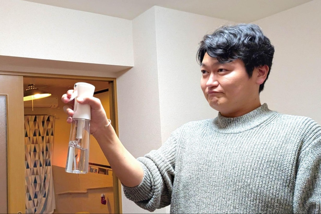 噴いてみたら......