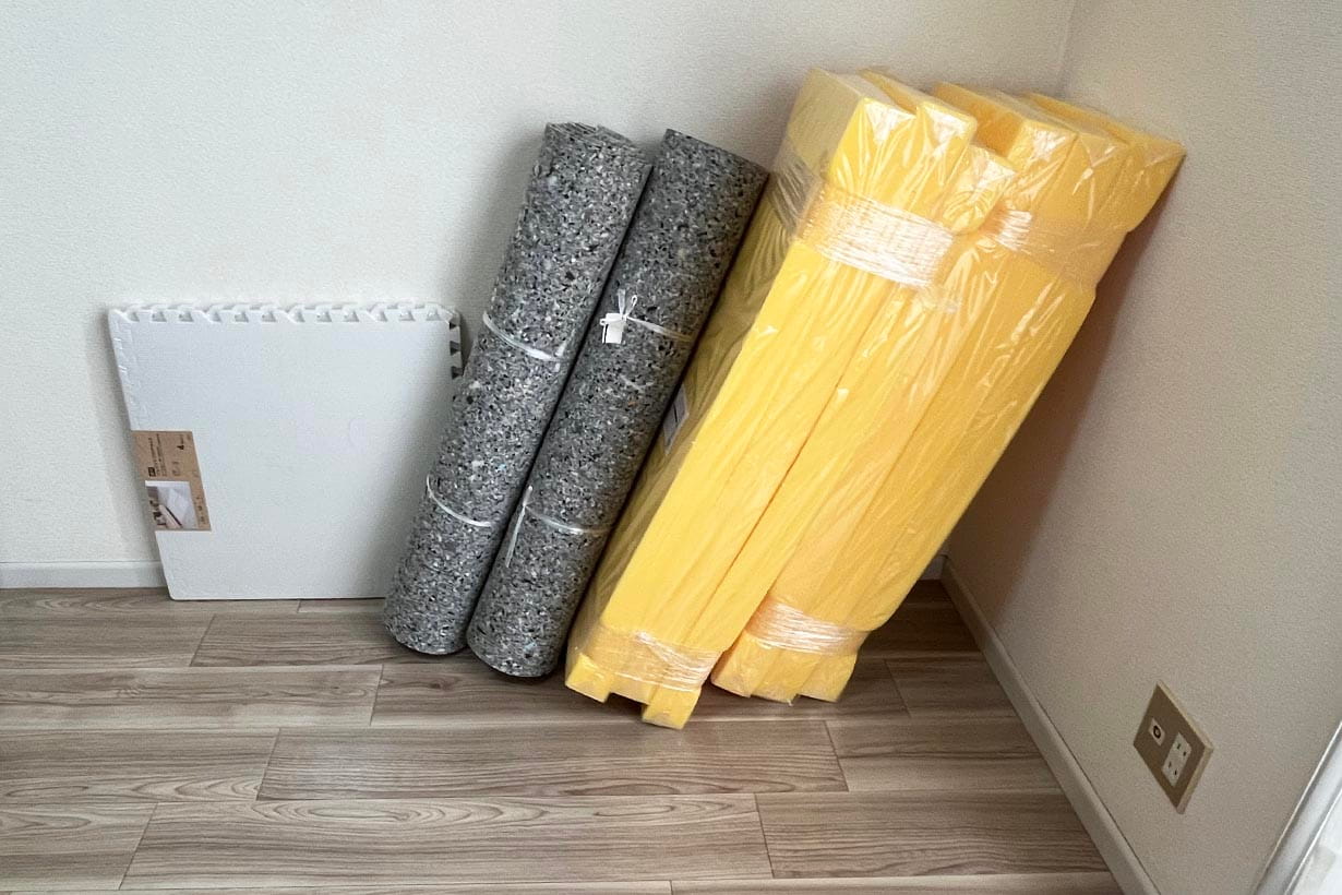 カインズで買ってきた、寝床にできそうな柔らか素材たち