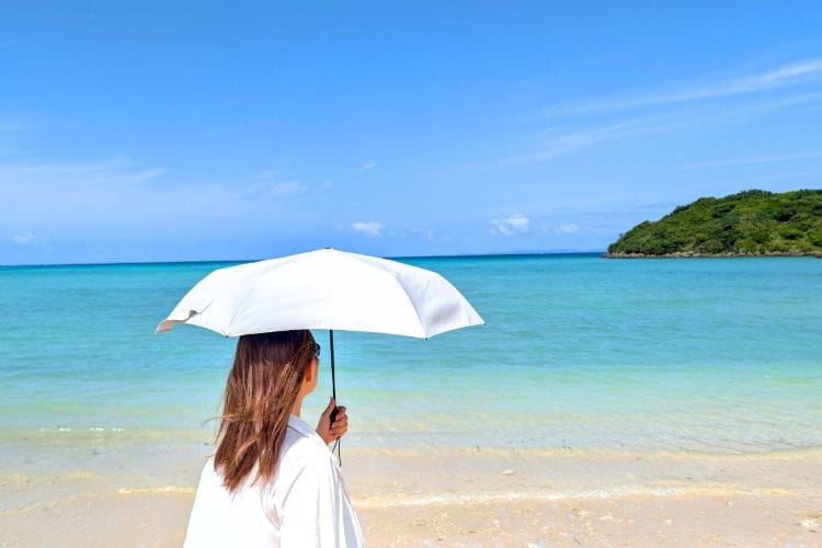 沖縄の紫外線、なめてたら刺さる。生き抜くための日傘の正解、これだった