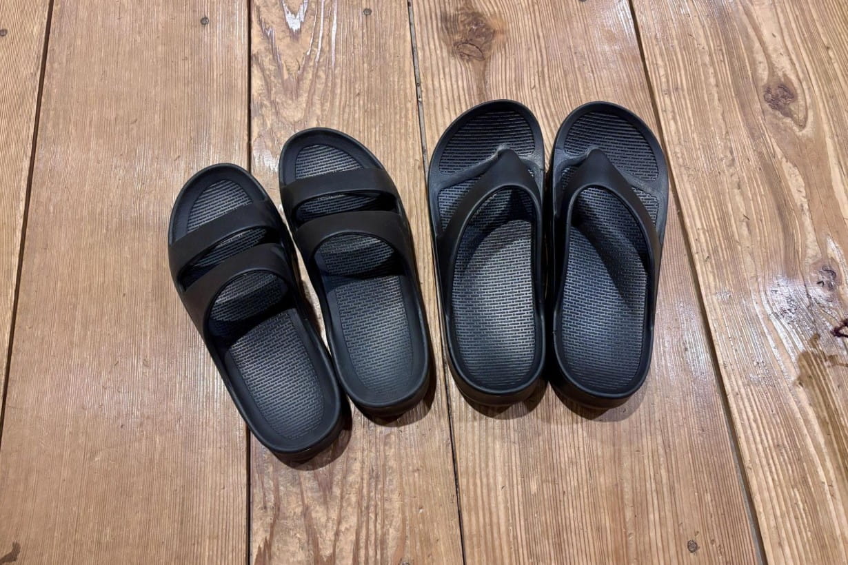 2本バンドタイプと鼻緒タイプ、両方買ってみました