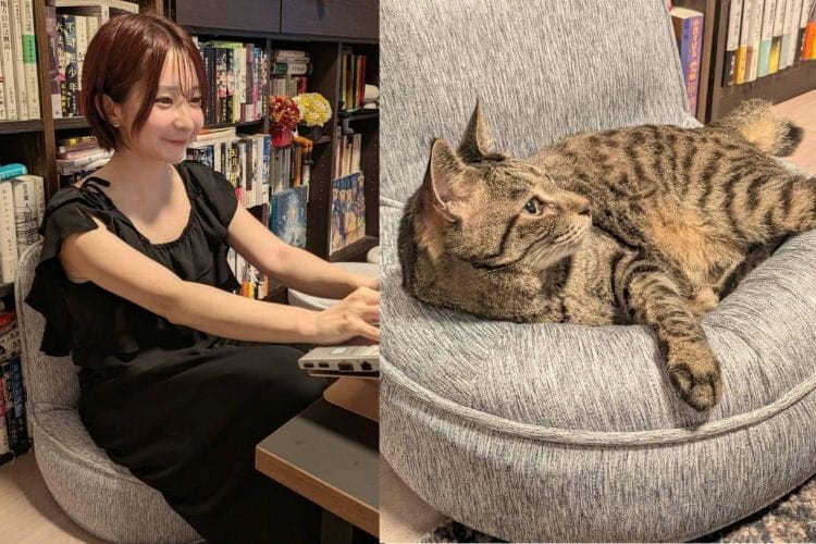 猫も私もすっぽりハマった。カインズの「人とペットが取り合う座椅子」が快適すぎた