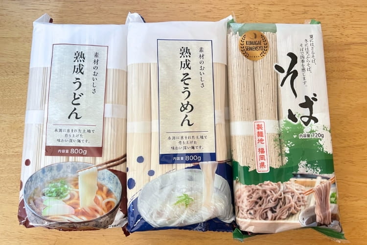 そうめん・うどん・そばが韓国麺に変身！ カインズの乾麺3種を夏アレンジ